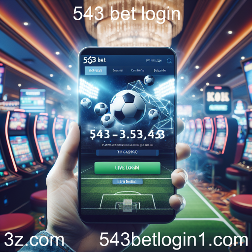 Apostas Ao Vivo: Uma Experiência Dinâmica no 543 Bet Login